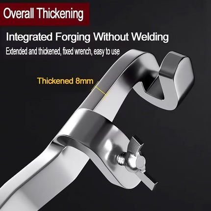 Wrench Extension Force Rod 40cm Long Power Bar for Car Repair Bolt Removal Use