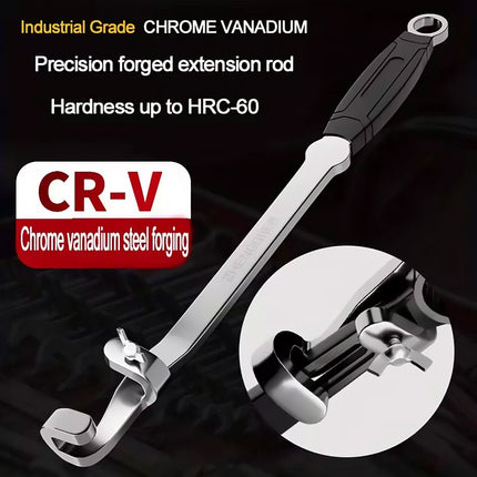 Wrench Extension Force Rod 40cm Long Power Bar for Car Repair Bolt Removal Use