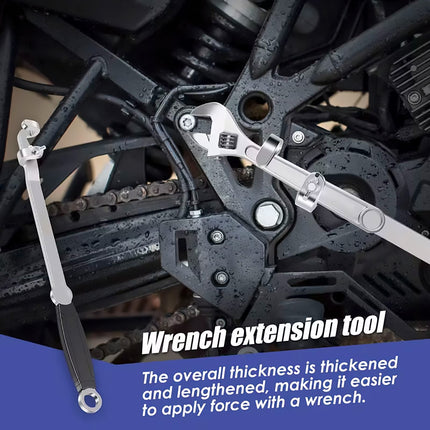 Wrench Extension Force Rod 40cm Long Power Bar for Car Repair Bolt Removal Use