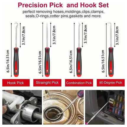 Car Trim Removal Tool Kit Auto Dash Radio Stereo Panel Lever Set For Installing