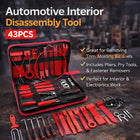 Car Trim Removal Tool Kit Auto Dash Radio Stereo Panel Lever Set For Installing