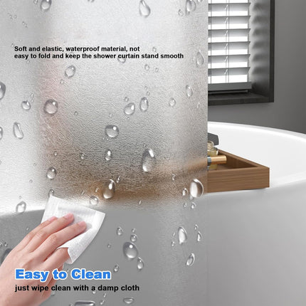 PEVA Shower Curtain Waterproof Quick Drying Bathroom Partition Curtain Shower