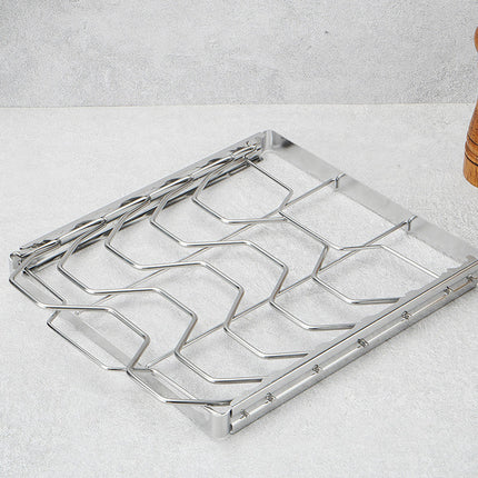 Beef Short Ribs Grill Barbecue Net Outdoor Grill Rack Cooking Meat Vegetables