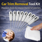 8Pcs/Set Dental Elevator Instrument Set Stainless Steel Luxating Kit With Handle