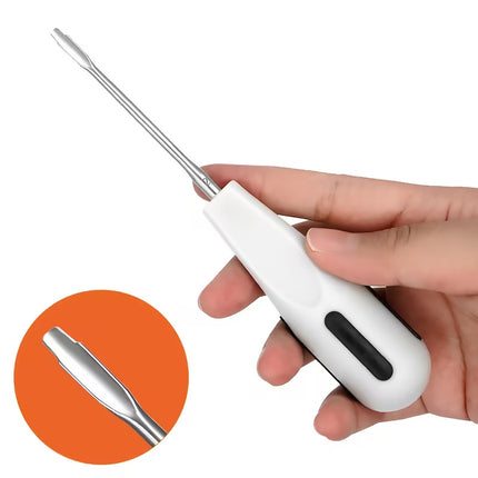 8Pcs/Set Dental Elevator Instrument Set Stainless Steel Luxating Kit With Handle