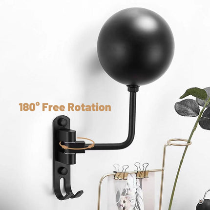 Motorcycle Bicycle Helmet Rack Holder Hat Display Stand Wall Mount Hook Hanger