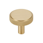 Brass Handle Modern Simple Knurled Copper Pull Closet Drawer Cabinet Door Handle