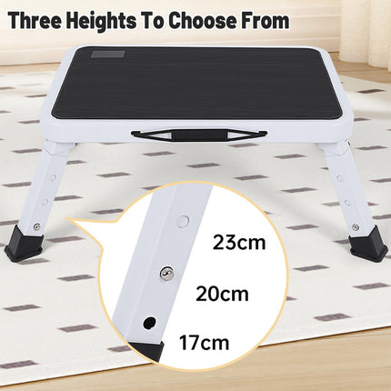 Foldable Footstool Small Ladder Stool Portable Step Stool for Home Kitchen Use