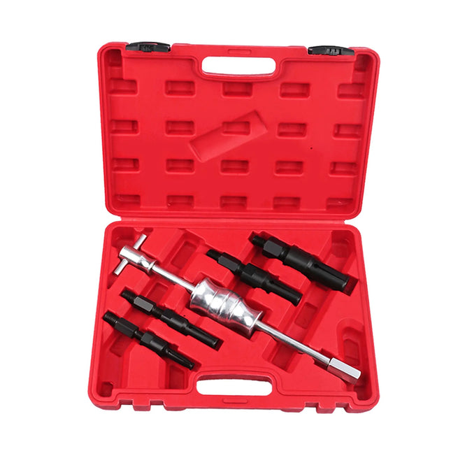 5PCS Inner Hole Bearing Extractor Slide Hammer Kit for Car Moto Repair Removal