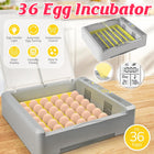 Egg Incubator Auto Temperature Control 36 Eggs Large Capacity Breeding Machine