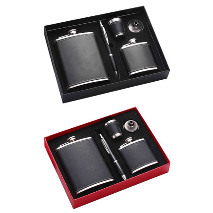 Wine Pot Stainless Steel Portable Flat Bottle Outdoor Small Flask For Travel