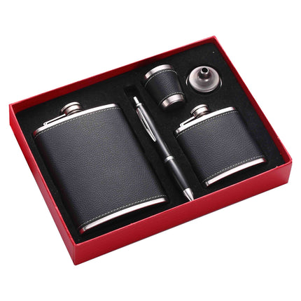 Wine Pot Stainless Steel Portable Flat Bottle Outdoor Small Flask For Travel