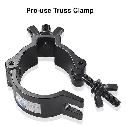 4PCS Stage Lighting Clamp Hook Aluminium Black 2Inch for Truss DJ Light