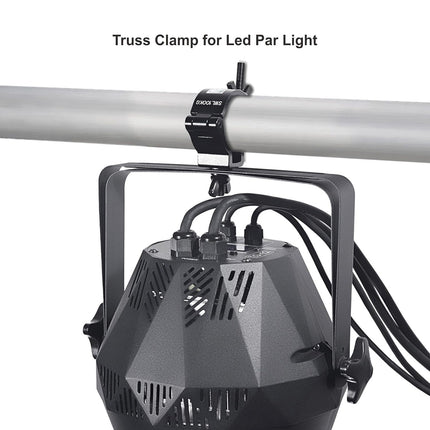 4PCS Stage Lighting Clamp Hook Aluminium Black 2Inch for Truss DJ Light