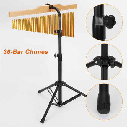 36 Note Wind Chime Musical Instrument Outdoor Home Decor Clear Sound Durable
