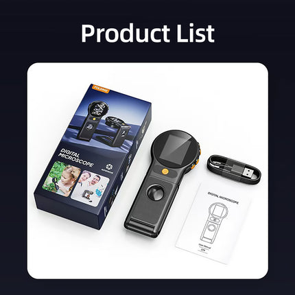 Universal Handheld Digital 100X Magnifier Portable Magnifying Glass Auto Focus