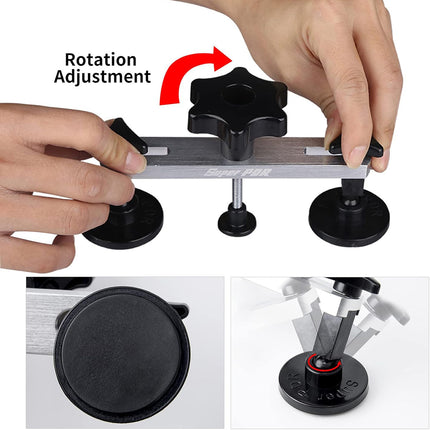Car Dent Puller Kit Paintless Dent Repair Tool with Glue Gun Slide Hammer Tabs