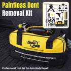 Car Dent Puller Kit Paintless Dent Repair Tool with Glue Gun Slide Hammer Tabs