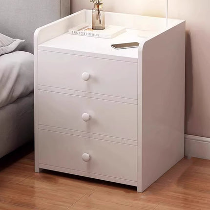 3 Drawer Bedroom Bedside Storage Cabinet Standard Space Saving Sturdy Durable