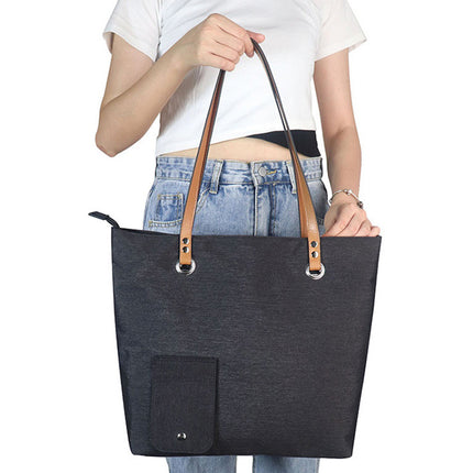 Portable Beach Handheld Wine Bag Durable Easy to Clean for Travel Picnic Use