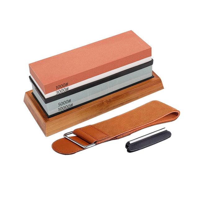 Household Sharpening Stone Kitchen Knife Oilstone Coarse Fine Grind Whetstone