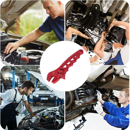 Aluminum Alloy Car Oil Cooler Hose Fitting Adjustable Wrench Tool Car Mod Tool