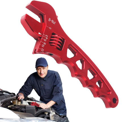 Aluminum Alloy Car Oil Cooler Hose Fitting Adjustable Wrench Tool Car Mod Tool