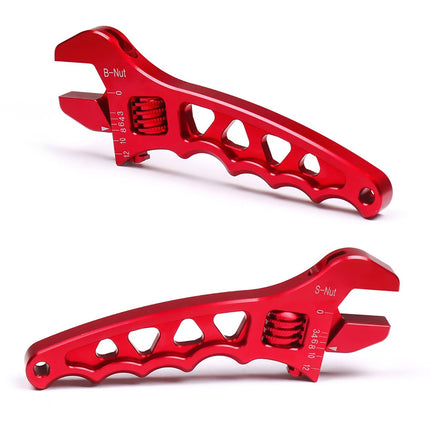 Aluminum Alloy Car Oil Cooler Hose Fitting Adjustable Wrench Tool Car Mod Tool