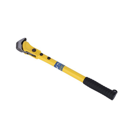 18 Inch Adjustable Pipe Wrench with 2 Springs Industrial Steel Jaw Pipe Tool