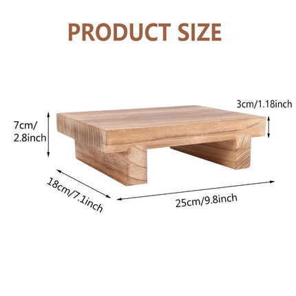 Wooden Bedside Step Stool Indoor Outdoor Mobility Step Stool Portable One Step