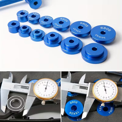 Bicycle Axle Bearing Installation Tool Kit Hub Press Maintenance Bike Hub Tools