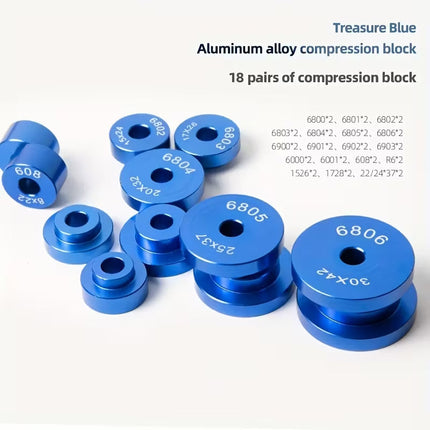 Bicycle Axle Bearing Installation Tool Kit Hub Press Maintenance Bike Hub Tools