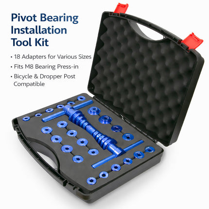 Bicycle Axle Bearing Installation Tool Kit Hub Press Maintenance Bike Hub Tools