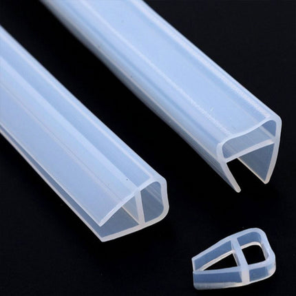 Sealing Strip Windproof Silica Gel Strip for Glass Doors Windows Anti Collision