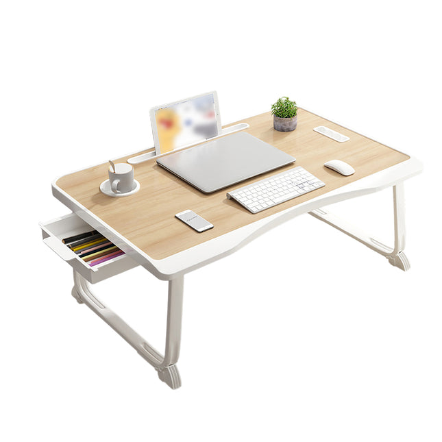Folding Bed Desk Small Computer Table Student Dorm Study Desk Bedroom Floor