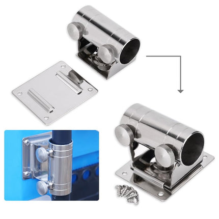High Strength Adjustable Stainless Steel Umbrella Holder Bracket Stand Base