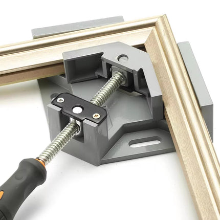 Right Angle Clamp Single Handle 90 Degree Woodworking Drill Guide Corner Tool
