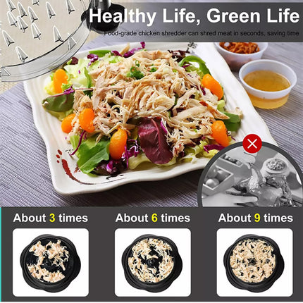 Manual Chicken Shredder Meat Separator Kitchen Tool Grinder for Pulled Meat Use