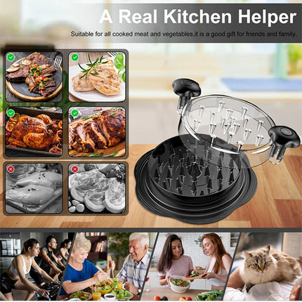 Manual Chicken Shredder Meat Separator Kitchen Tool Grinder for Pulled Meat Use