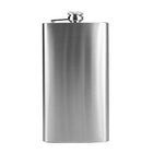 10/12oz Liquor Pocket Hip Flask Stainless Steel Whiskey Screw Cap Flagon Use