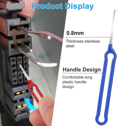41PCS Wire Terminal Removal Tools Car Electrical Connector Pin Extractor Repair