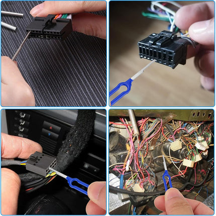 41PCS Wire Terminal Removal Tools Car Electrical Connector Pin Extractor Repair