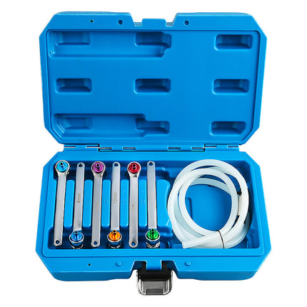 7Pcs Brake Clutch Bleeder Valve Wrench Set Hydraulic Oil Drain Tool Brake Tool
