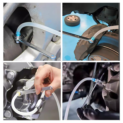 7Pcs Brake Clutch Bleeder Valve Wrench Set Hydraulic Oil Drain Tool Brake Tool