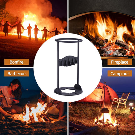 Manual Firewood Splitter Heavy Duty Log Wood Splitting Cutter Kindling Cracker