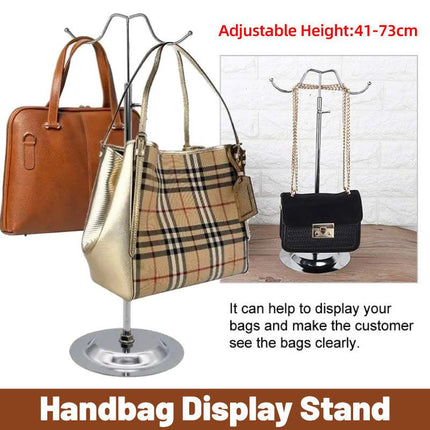 Hanging Bag Rack Display Stand Handbag Storage Organizer for Home and Shop