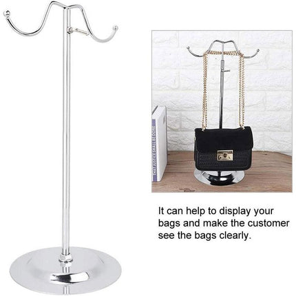 Hanging Bag Rack Display Stand Handbag Storage Organizer for Home and Shop