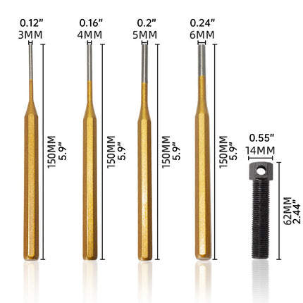 14PCS Chain Removal Installation Tool Set Sturdy Easy Use Chrome Vanadium Steel