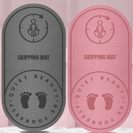 Jump Rope Mat Soundproof Shock Absorbing Mat for Indoor Fitness Yoga Floor Use