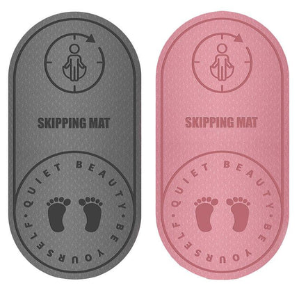 Jump Rope Mat Soundproof Shock Absorbing Mat for Indoor Fitness Yoga Floor Use